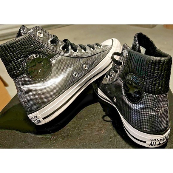 Converse Shoes - Converse Chuck Taylor All Star High "Metallic Diamond" Women's Sz. 7.5